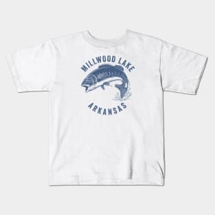 Millwood Lake Arkansas Kids T-Shirt